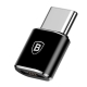 ADAPTOR Baseus CAMOTG-01 Mini Micro, USB Type-C (T) to Micro USB (M), corp...
