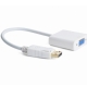 Cablu video GEMBIRD DisplayPort (T) la VGA (M), 10cm, Full HD, Alb,...