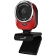 Camera Web Genius Qcam 6000, FullHD 1080p, USB, Rosu 19431