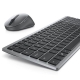 Kit tastatura si mouse Dell Premier Multi-Device KM7321W, wireless, negru...