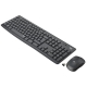 Kit wireless tastatura si mouse Logitech MK295 Silent Graphite (920-009800)...