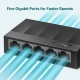 Switch TP-LINK LS1005G, 5 port, 10/100/1000 Mbps 20108