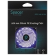 Ventilator Spacer PC SPFC-120-3P-BL, lumina albastra 19579