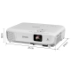 Videoproiector EPSON EB-W06 3700 lumeni, alb (V11H973040) 19724