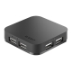 Hub USB D-Link DUB-H4, 4 porturi USB 2.0, negru 20837