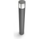 Stalp de exterior LED integrat Philip Stock Post Anthracite, 6W,  alb cald...