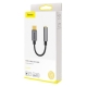 Cablu Adaptor Baseus CATL54-0G, USB Type-C (T) la 1 x Jack 3.5mm (M), lungime...