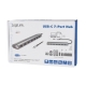 Hub USB extern Logilink UA0310, USB 3.0 x 7, USB 3.1 Type C, cablu 0.1 m,...