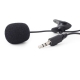 Microfon Lavaliera Gembird MIC-C-01 cu Conector Jack 3.5 mm - Negru 21625