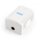 Priza RJ45 GEMBIRD Cat6. UTP, 1 x RJ45, include kit montare, alb...