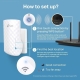 Range Extender TP-LINK RE190, AC750, OneMesh™, Dual-Band, Smart Roaming...