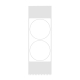 Etichete Termice Niimbot, Rotunde, Albe, 14x28mm, 220 buc 25028