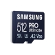 Card de Memorie Micro Secure Digital Card Samsung Pro Ultimate, 512GB,...