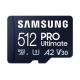 Card de Memorie Micro Secure Digital Card Samsung Pro Ultimate, 512GB,...