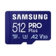 Card de Memorie MicroSDHC PRO PLUS 512GB, Class10/Grade 3 adapter UHS-I...