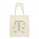 Sacosa Heinner pentru cumparaturi, bumbac cu print (HR-SHPBAG38) 49772