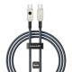 Cablu USB-C Baseus 100W Incarcare Rapida Alb