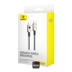 Cablu USB-C Baseus 100W Incarcare Rapida Alb 51429