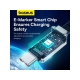 Cablu USB-C Baseus 100W Incarcare Rapida 2m Alb Date 51456