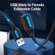 Cablu USB Prelungitor Vention 3.2 Gen 1, 1.5m, 5Gbps 51406