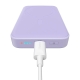 Baseus Magnetic Mini 10000mAh, USB-C 20W MagSafe powerbank (violet) 52061