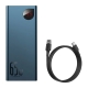 Powerbank Baseus Adaman Metal 20000mAh PD QC 3.0 65W 2xUSB + USB-C + micro...