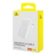 Powerbank Baseus Magnetic Mini 10000mAh, USB-C 30W MagSafe (alb) 51950