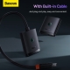 Switch HDMI bidirectional Baseus AirJoy Cluster 2 in 1, 4K, 60Hz, 1m, negru...