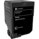 Toner Original Lexmark Black 74C20K0 pentru CS720, CS725, CX720, 3K