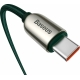 Cablu alimentare si date Baseus CATSK-B06 Display, Fast Charging, 1m, verde...