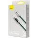 Cablu alimentare si date Baseus CATSK-B06 Display, Fast Charging, 1m, verde...