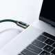 Cablu alimentare si date Baseus CATSK-B06 Display, Fast Charging, 1m, verde...