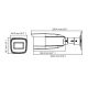 Camera de supraveghere Hikvision Turbo HD Bullet HWT-B323-Z, 2MP 53164