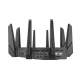 Router Gaming Wireless ASUS ROG Rapture GT-AXE16000, AXE16000, Quad-Band,...