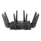 Router Gaming Wireless ASUS ROG Rapture GT-AXE16000, AXE16000, Quad-Band,...