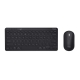 Kit tastatura + mouse Wireless/Bluetooth, Trust LYRA, Multi-Device, Layout...
