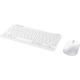 Tastatura Trust Lyra Wireless Keyboard & Mouse Set - white 25073 53618