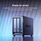 NAS Synology DS723+ cu procesor AMD Ryzen R1600 2.6GHz, 2-Bay, 2GB DDR4...