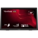 Monitor LED VA Viewsonic 24", Full HD, Touch, HDMI, Vesa, Negru