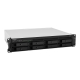 NAS Synology RS1221RP+, 8-Bay, Procesor AMD RyzenTM V1500B 2.2GHz, 4GB DDR4...