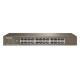 Switch TENDA TEG1024D v7, 24 porturi Gigabit, argintiu