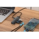 HUB USB Vention CHLBF, porturi: 4 x USB 3.2 gen 1, micro USB (M), conectare...