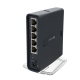 Acces Point wireless MikroTik hAP ac lite RB952UI-5AC2ND-TC, 5 porturi, 2.4/5...