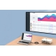 Cablu video Vention EACBI, DVI-I (T) dual link la VGA(T), 3m, rezolutie...