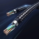 Patch Cord UTP Ugreen NW153 Cat8, cupru, braided cable, viteza maxima 25...