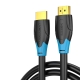 Cablu video Vention AACBI, HDMI(T) la HDMI(T), 3m, rezolutie maxima 4K la...