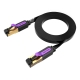 Patch Cord STP Vention ICABG, Cat. 7, 1.5m, flat cable, conductor cupru,...