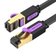 Patch Cord STP Vention ICABI, Cat. 7, 3m, flat cable, conductor cupru, viteza...