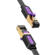 Patch Cord STP Vention ICABI, Cat. 7, 3m, flat cable, conductor cupru, viteza...