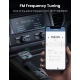 Modulator bluetooth auto FM, Ugreen 80910, 2x USB, Type-C, MicroSD, negru...
